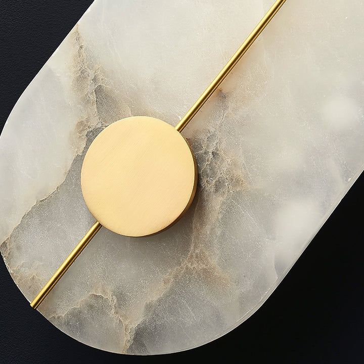 Waegnuvyo Moderne Minimaliste Albâtre Applique Murale - Neutralighting