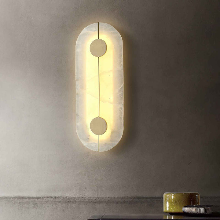Waegnuvyo Laiton 16cm Blanc LED 12W