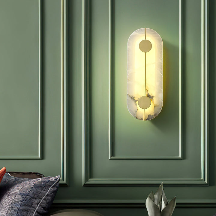 Waegnuvyo Moderne Minimaliste Albâtre Applique Murale - Neutralighting
