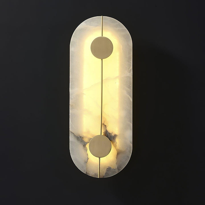 Citheira Applique Murale Minimaliste en Albâtre - Neutralighting
