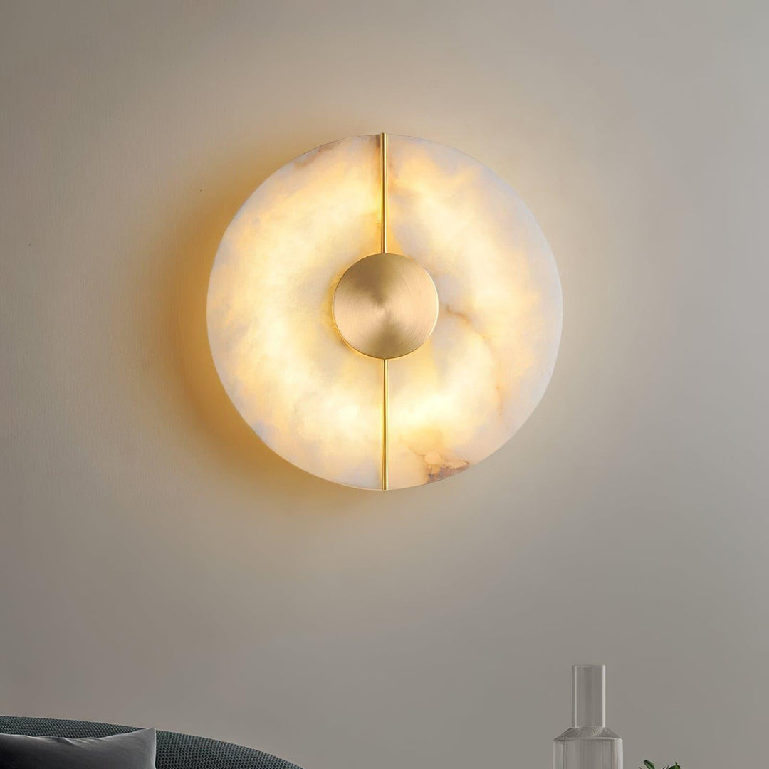 Citheira Applique Murale Minimaliste en Albâtre - Neutralighting