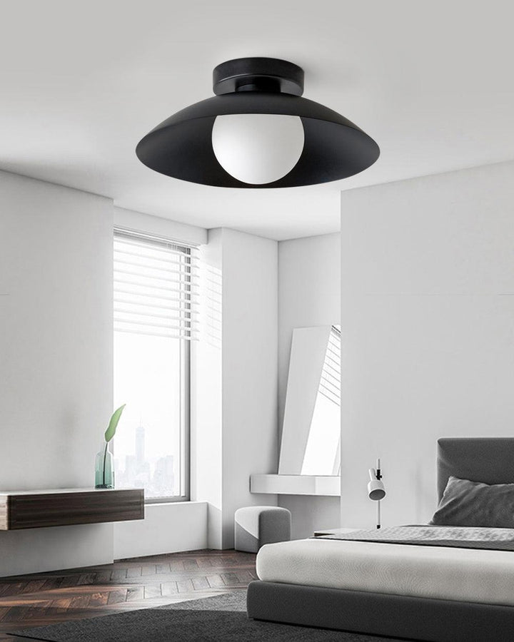 Solacien Plafonnier en verre et auvent avec options de couleurs - Neutralighting