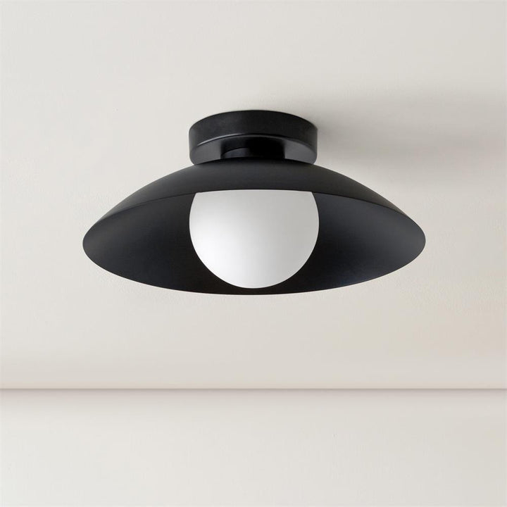 Solacien Plafonnier en verre et auvent avec options de couleurs - Neutralighting