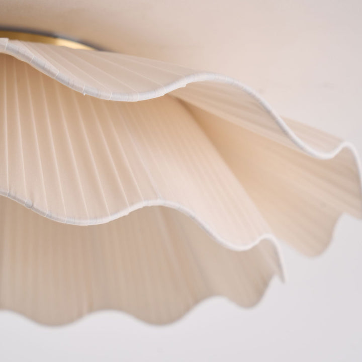 Tirah Plafonnier en tissu ondulé - Neutralighting
