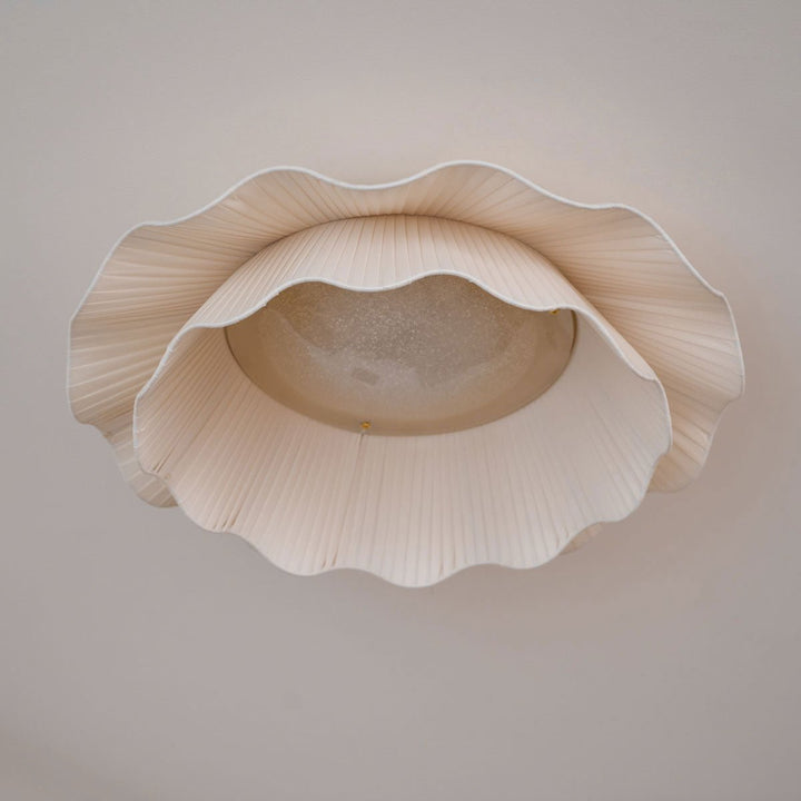 Tirah Plafonnier en tissu ondulé - Neutralighting