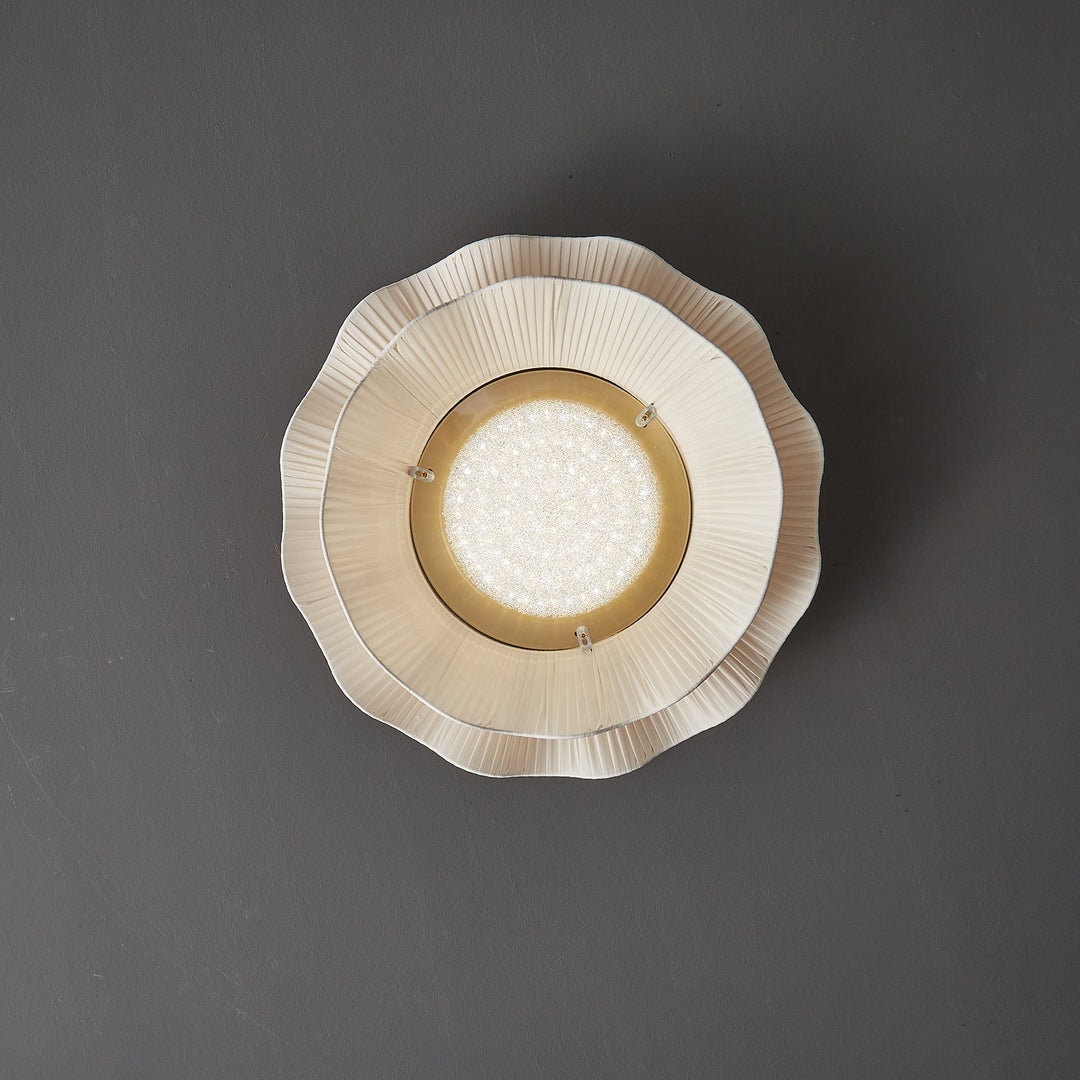 Tirah Plafonnier en tissu ondulé - Neutralighting