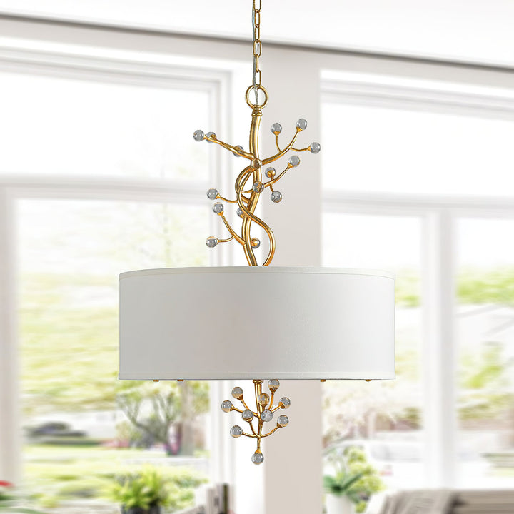 Asbury Individuel Créativité Cristal Tissu Suspension - Neutralighting