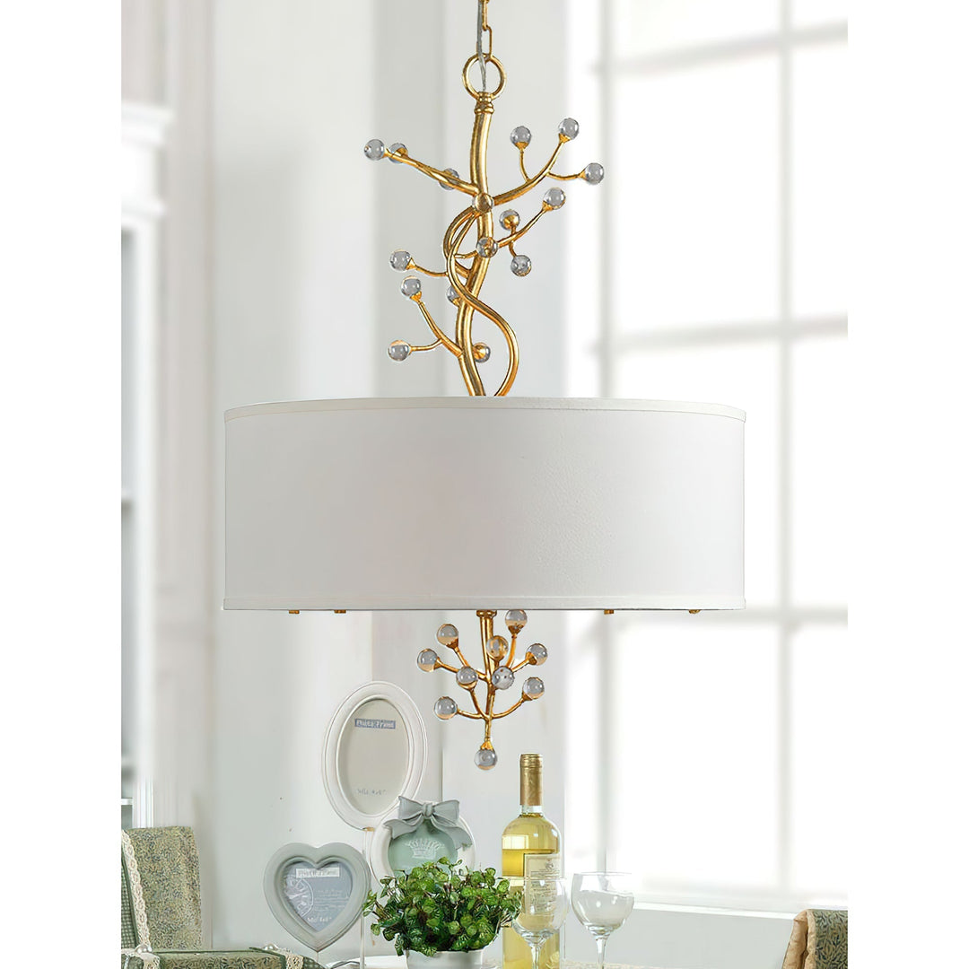 Asbury Individuel Créativité Cristal Tissu Suspension - Neutralighting