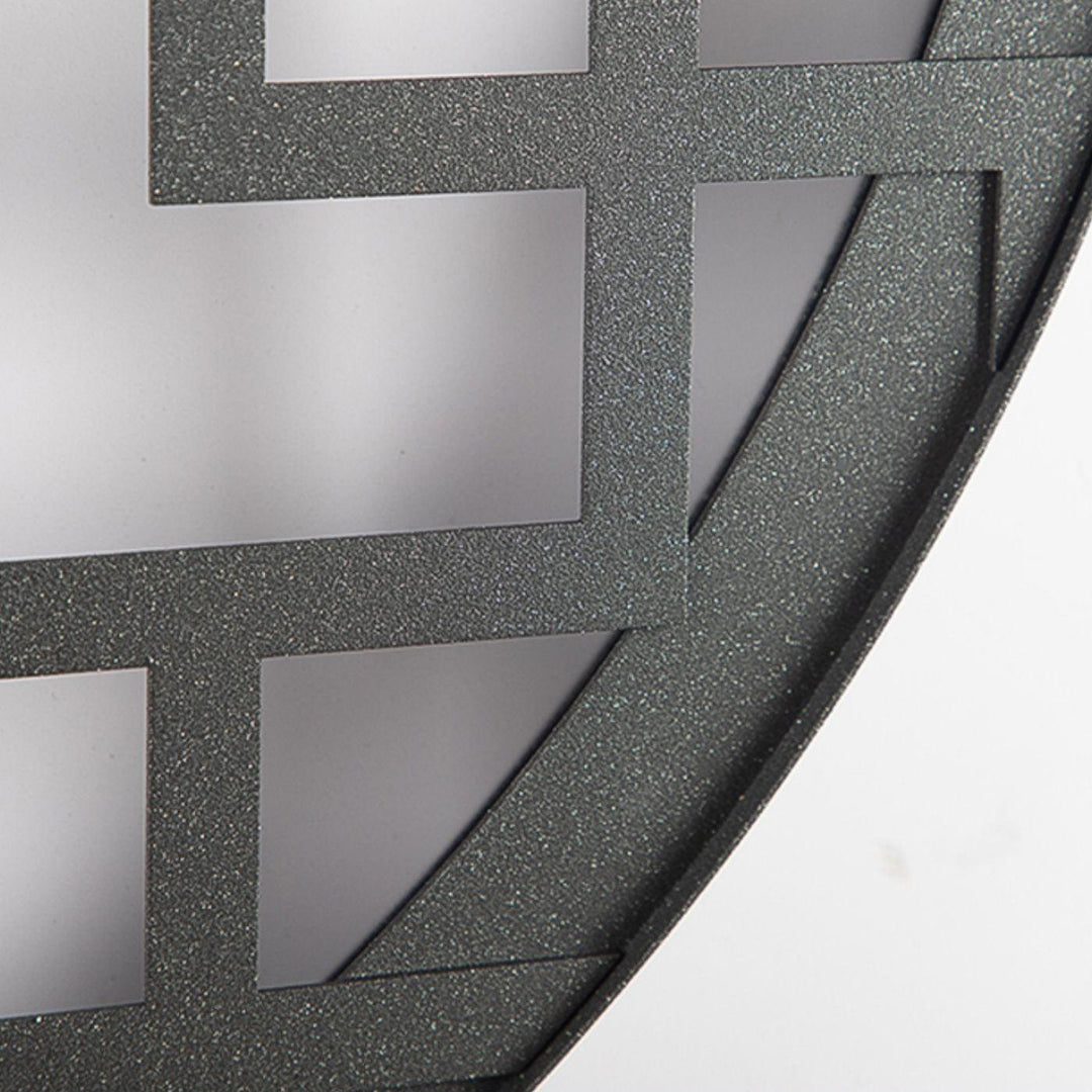 Alzoror Applique Murale Ronde Extérieure Art Nordique - Neutralighting