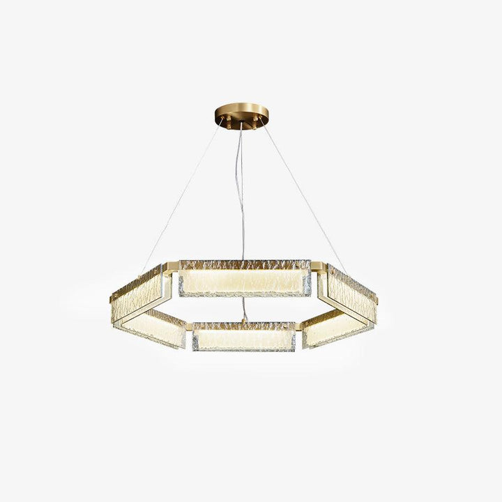 Hexa Lustre en Verre De Luxe - Neutralighting
