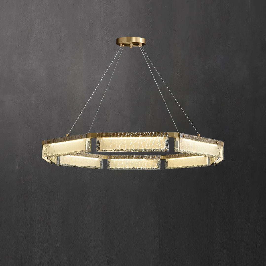 Hexa Lustre en Verre De Luxe - Neutralighting