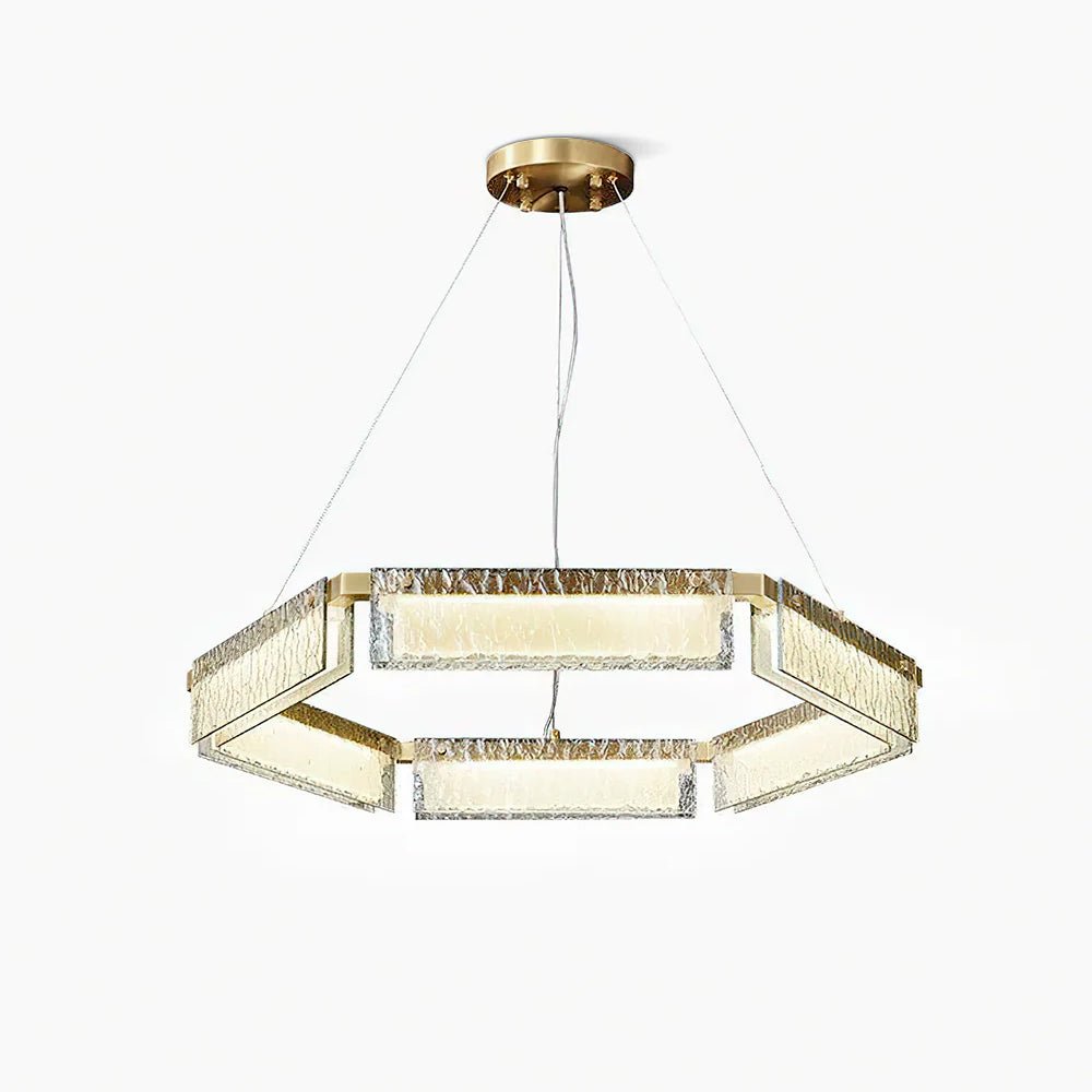 Hexa Lustre en Verre De Luxe - Neutralighting