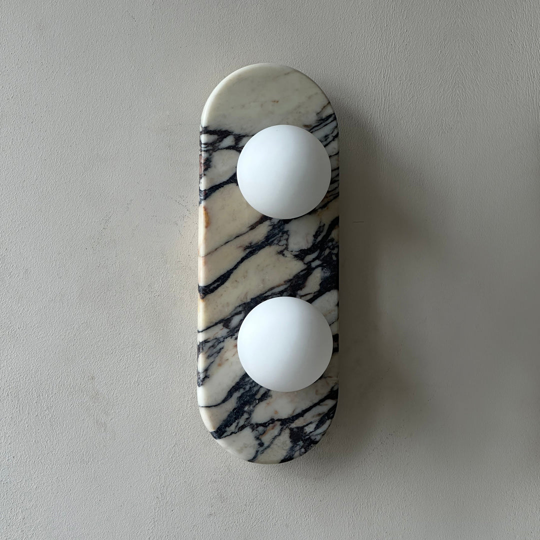 Alvuvyo Élégance Moderne Marbre Applique Murale - Neutralighting