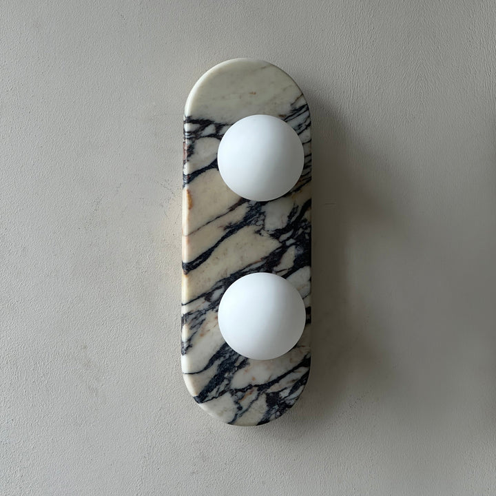 Alvuvyo Élégance Moderne Marbre Applique Murale - Neutralighting