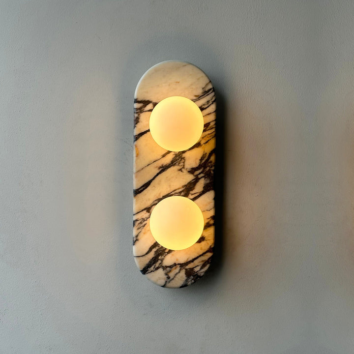 Alvuvyo Élégance Moderne Marbre Applique Murale - Neutralighting
