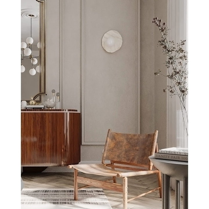 Astr Moderne Minimaliste Unique Pierre Verre Applique Murale - Neutralighting