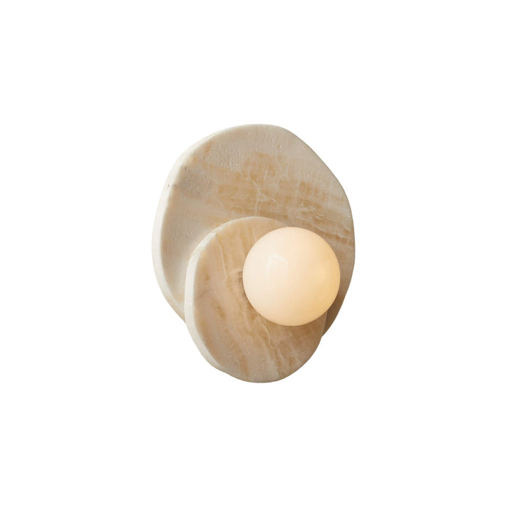 Astr Moderne Minimaliste Unique Pierre Verre Applique Murale - Neutralighting