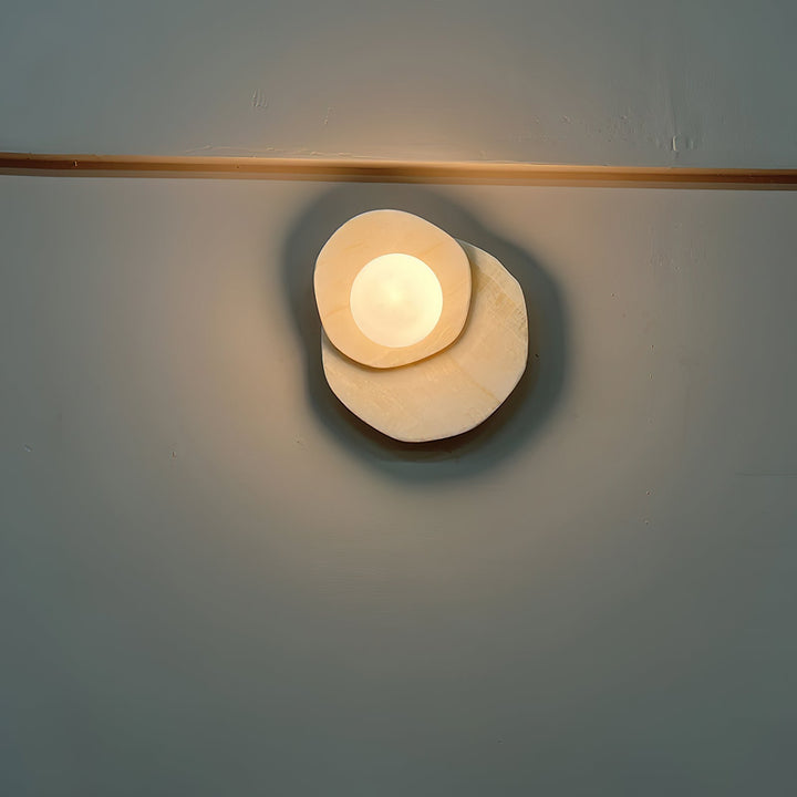 Astr Moderne Minimaliste Unique Pierre Verre Applique Murale - Neutralighting