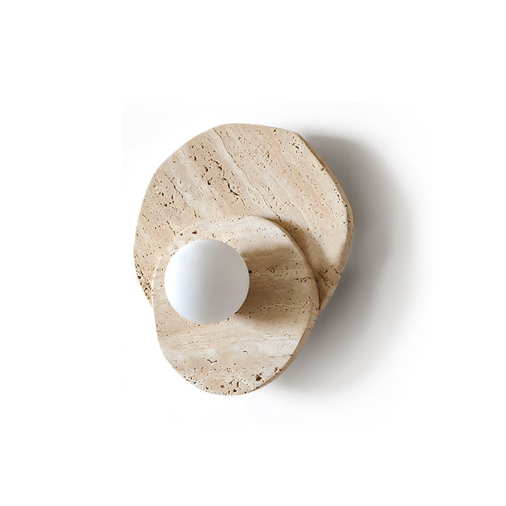 Astr Moderne Minimaliste Unique Pierre Verre Applique Murale - Neutralighting