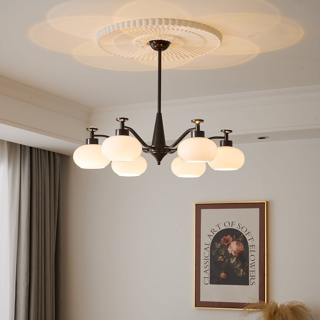 Althaen Chandelier Élégance Verre Vintage - Neutralighting
