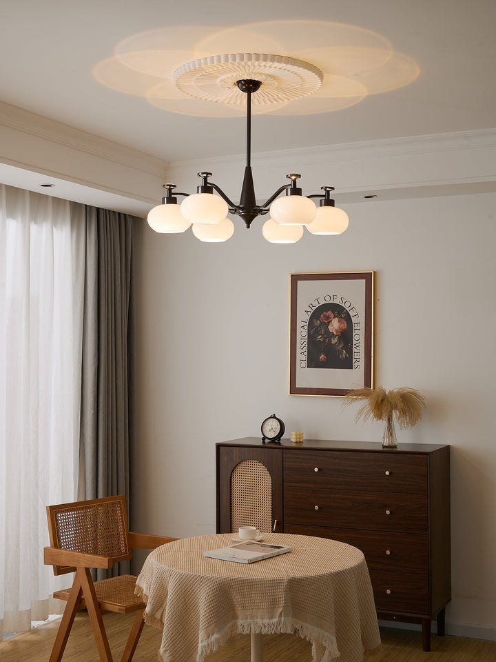 Althaen Chandelier Élégance Verre Vintage - Neutralighting