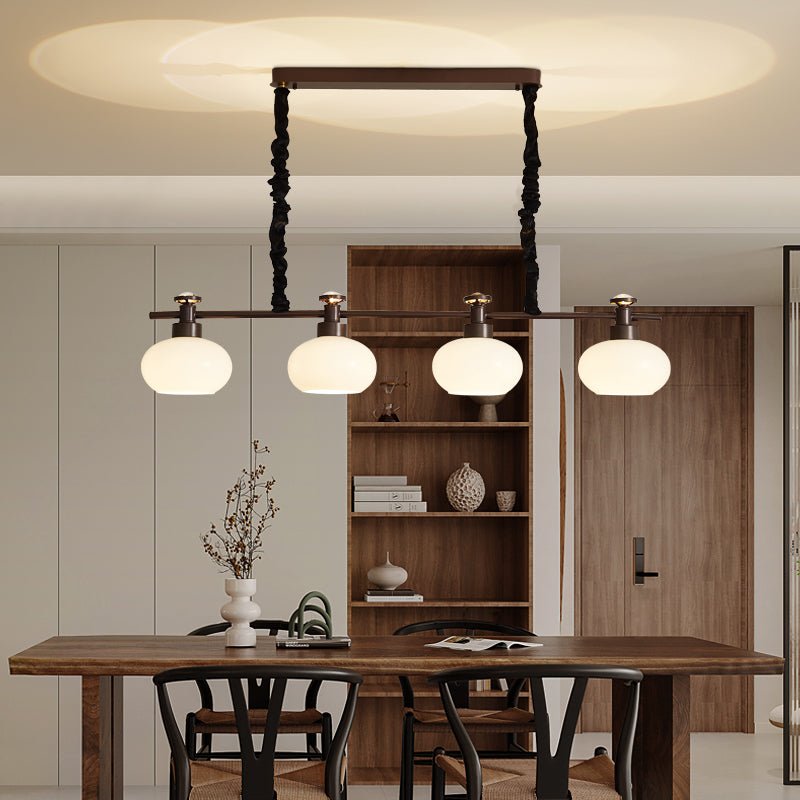 Althaen Chandelier Élégance Verre Vintage - Neutralighting