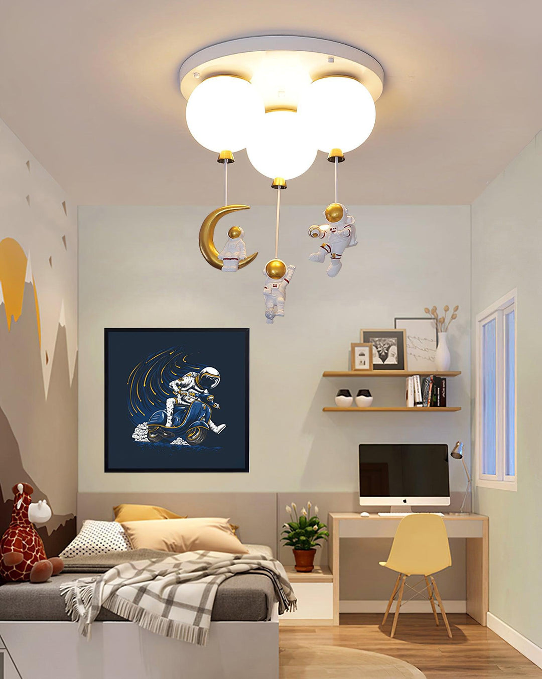 Lustra Plafonnier Astronaute Métal - Neutralighting