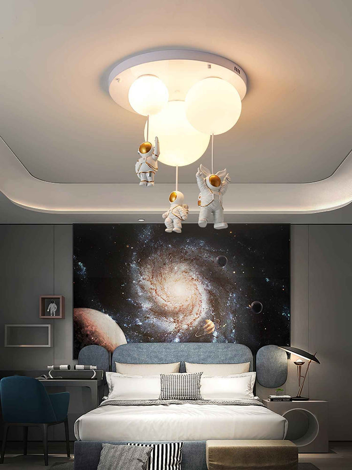 Lustra Acrylique 60cm Blanc LED 40W