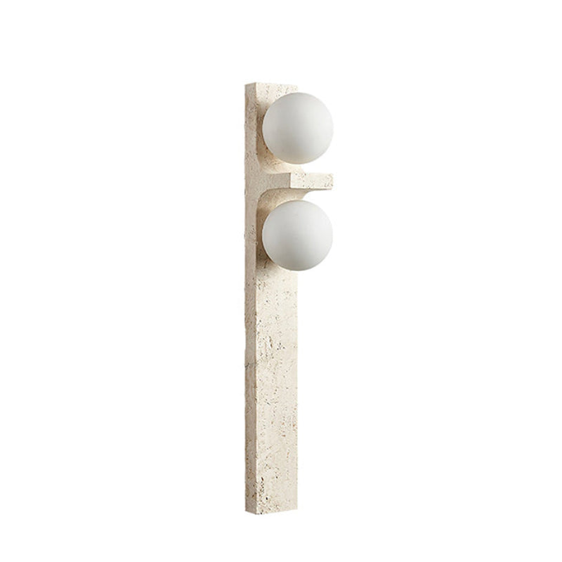 Eirikuvys Organique Moderne Minimaliste Travertin Applique Murale - Neutralighting