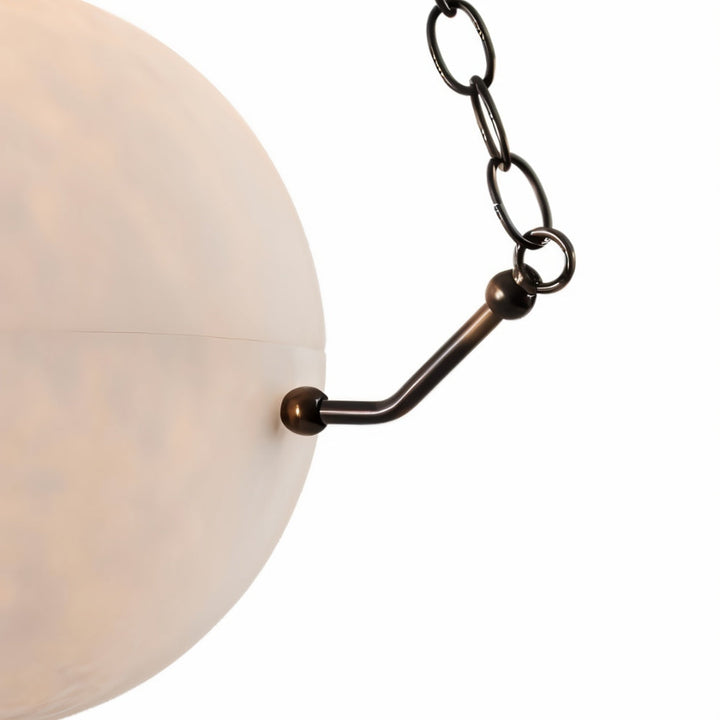 Himinuvys Moderne Minimaliste Albâtre Suspension - Neutralighting