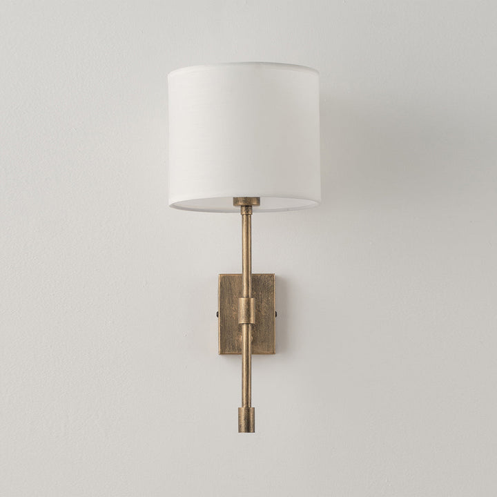 Eirikuvyo Moderne Minimaliste Métal Tissu Applique Murale - Neutralighting
