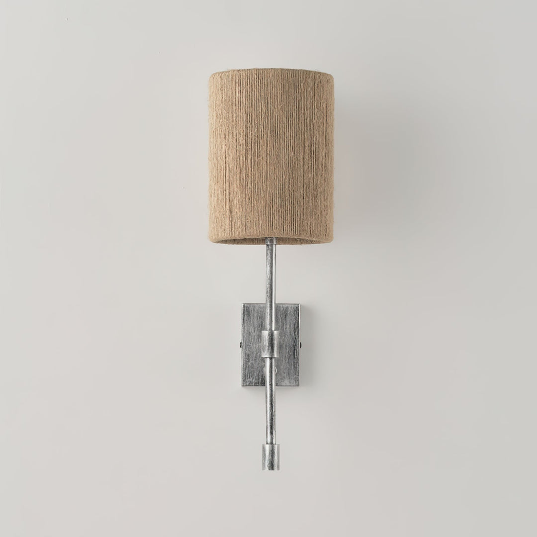 Eirikuvyo Moderne Minimaliste Métal Tissu Applique Murale - Neutralighting