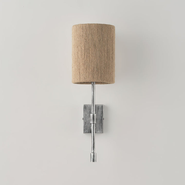 Eirikuvyo Moderne Minimaliste Métal Tissu Applique Murale - Neutralighting