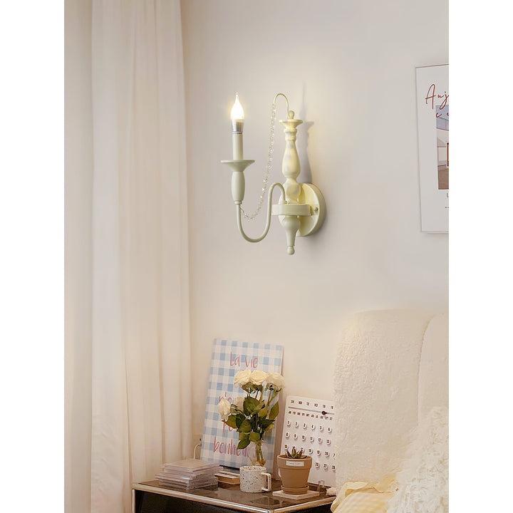 Jarnbruvys Traditionnel Bougie Métal Cristal Applique Murale - Neutralighting