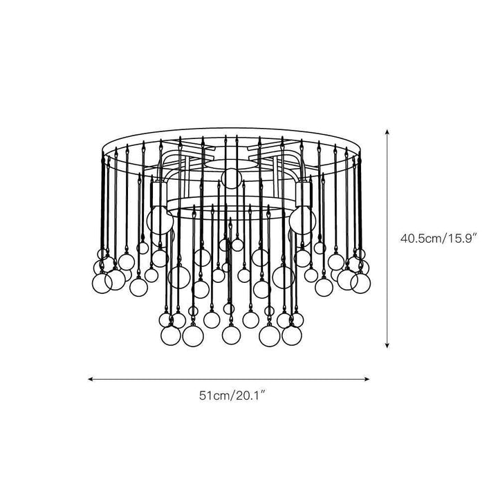 Lampe Fljotuvyo en Laiton – Design Contemporain