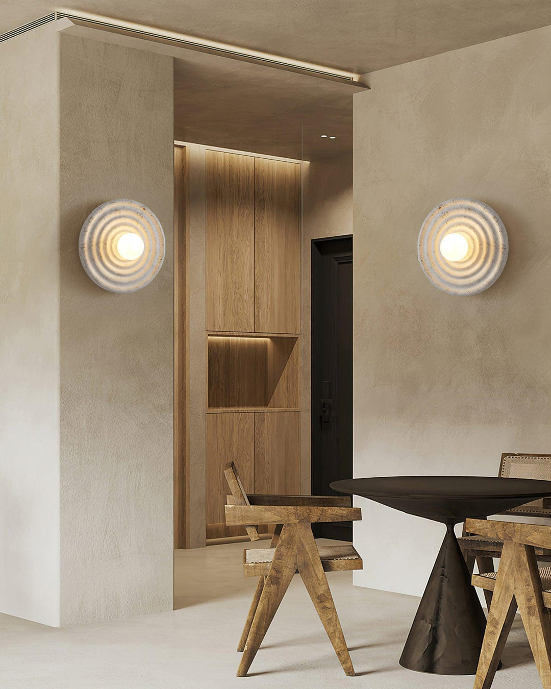 Cirra Applique Murale Résine Moderne - Neutralighting