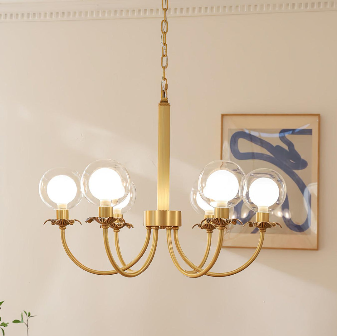 Crown Chandelier en Verre Classique - Neutralighting