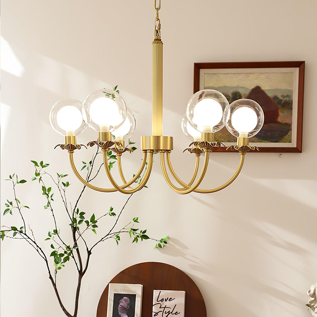 Crown Chandelier en Verre Classique - Neutralighting