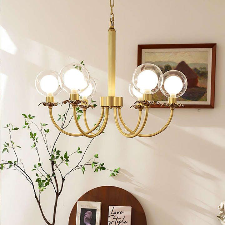 Crown Chandelier en Verre Classique - Neutralighting
