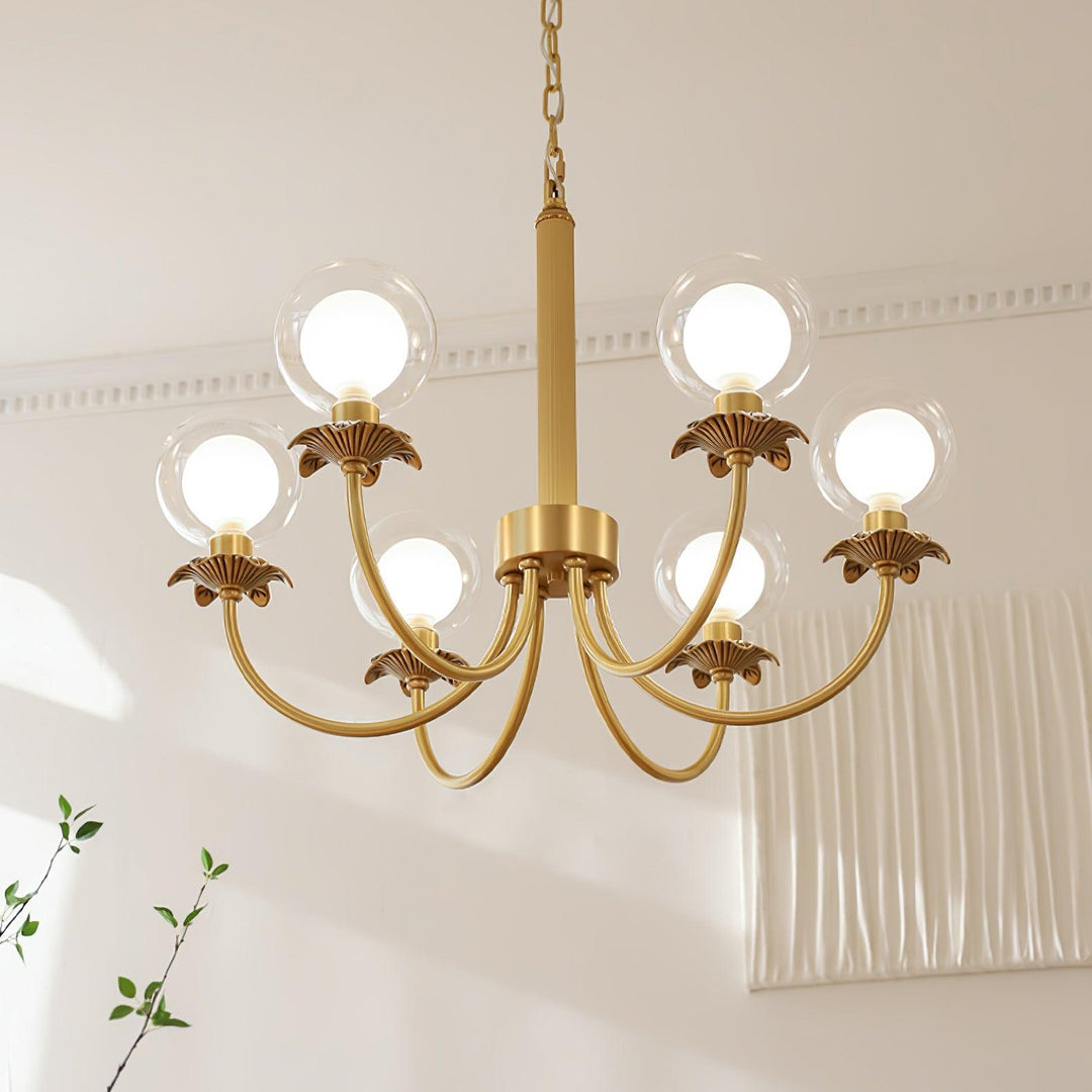 Crown Chandelier en Verre Classique - Neutralighting