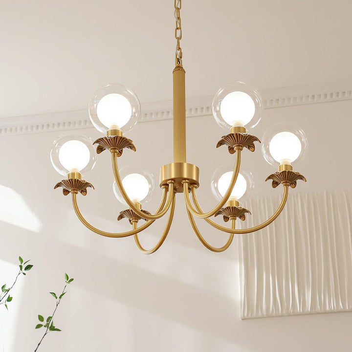 Crown Chandelier en Verre Classique - Neutralighting