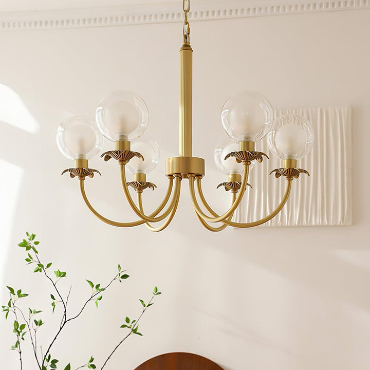 Crown Chandelier en Verre Classique - Neutralighting