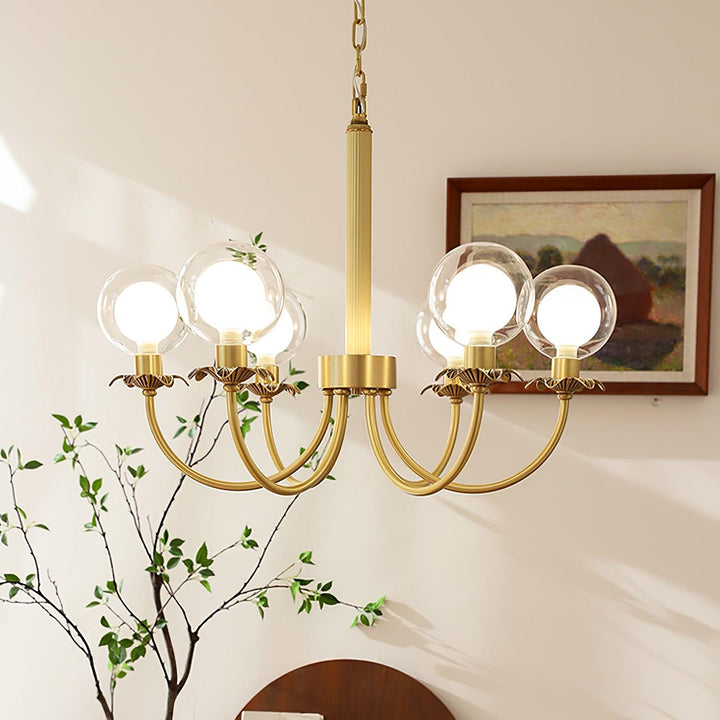 Crown Chandelier en Verre Classique - Neutralighting