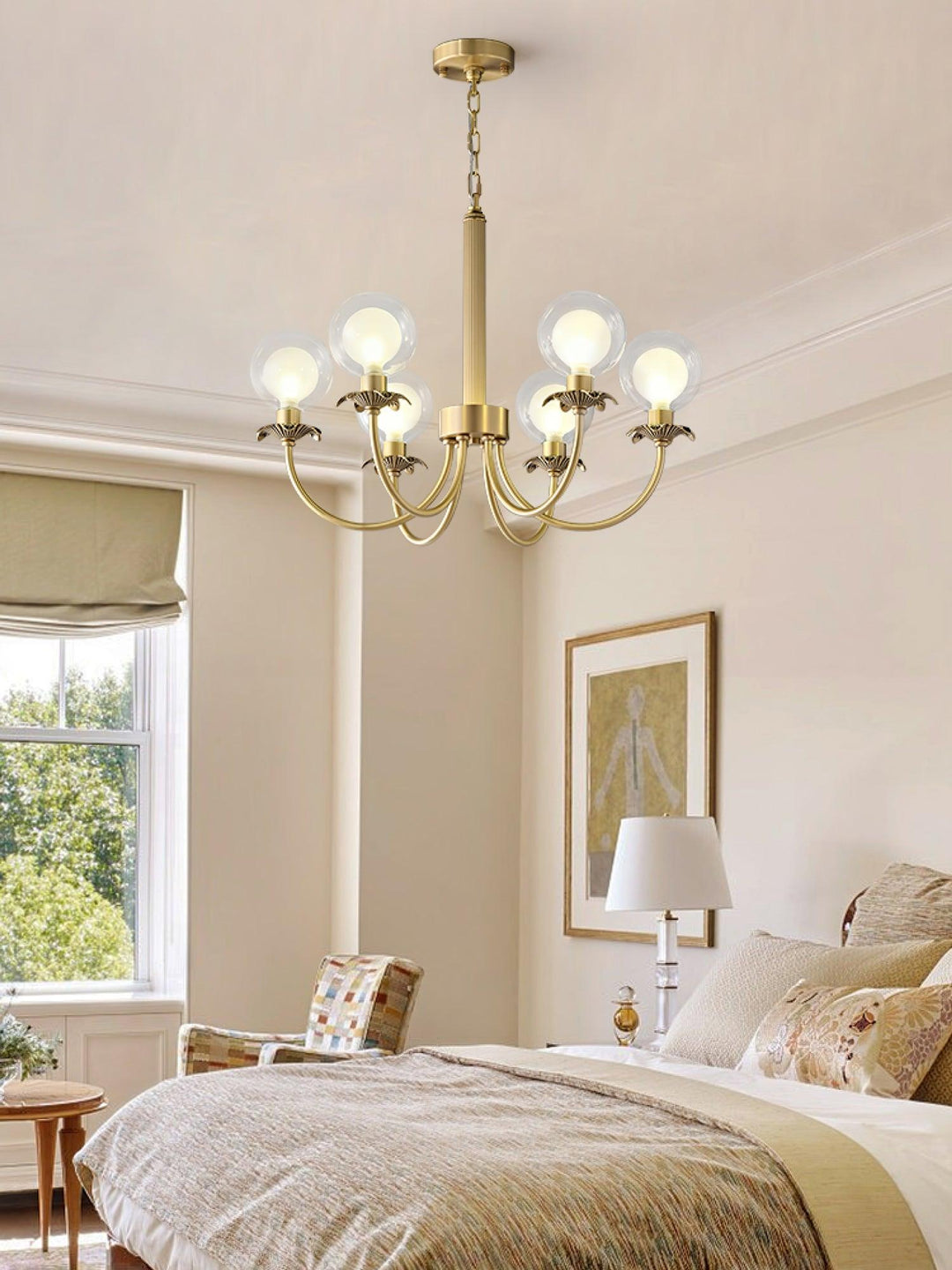 Crown Chandelier en Verre Classique - Neutralighting