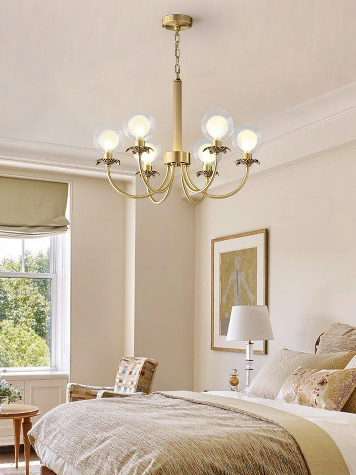 Crown Chandelier en Verre Classique - Neutralighting