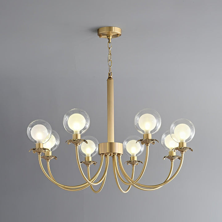 Crown Chandelier en Verre Classique - Neutralighting