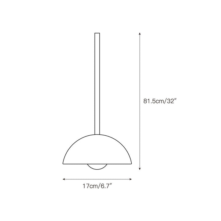 Aurelia Moderne Minimaliste Élégance Laiton Métal Verre Suspension - Neutralighting
