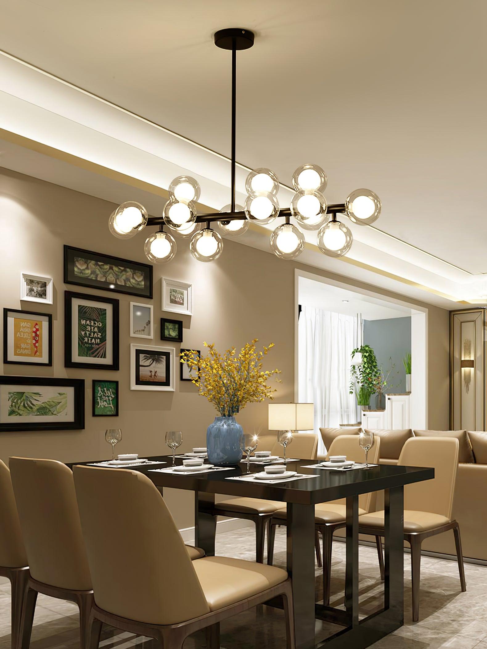Lustra Chandelier en Verre et Minimaliste - Neutralighting