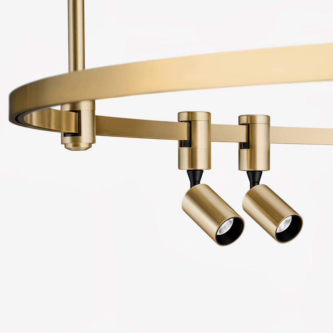 Ivrinir Suspension en Laiton à Anneaux - Neutralighting