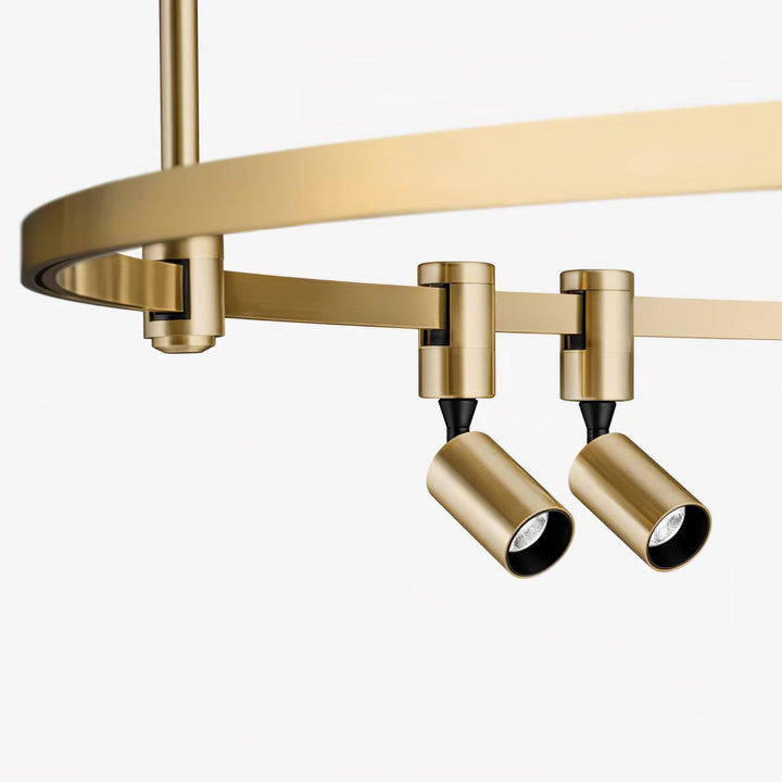 Ivrinir Suspension en Laiton à Anneaux - Neutralighting